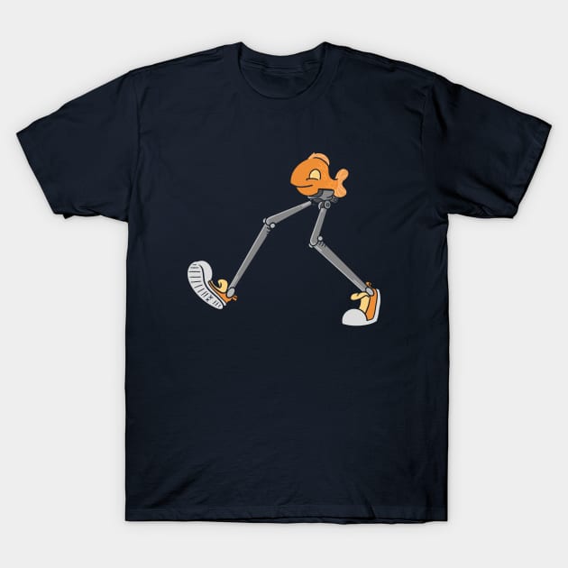 Rusty the Goldfish T-Shirt by TheSneakyPeach